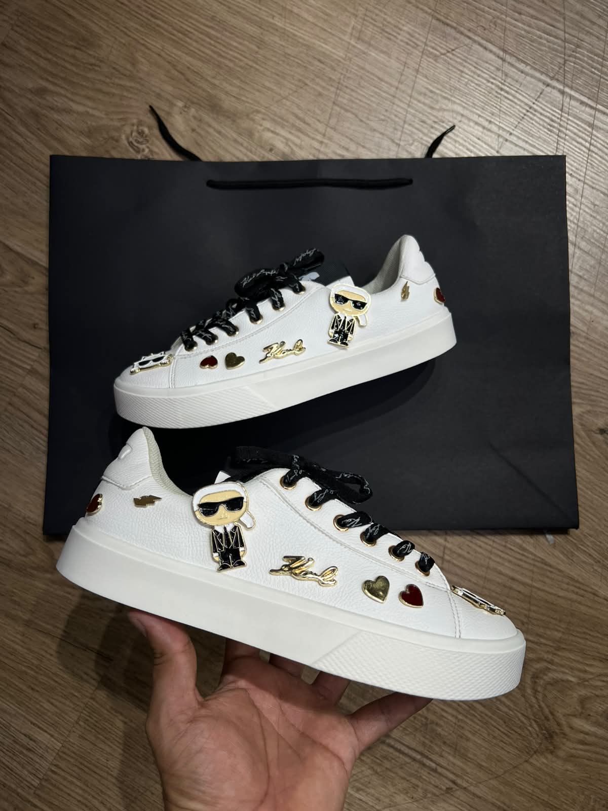 KARL  LAGERFELD BLANCA HUESO DAMA