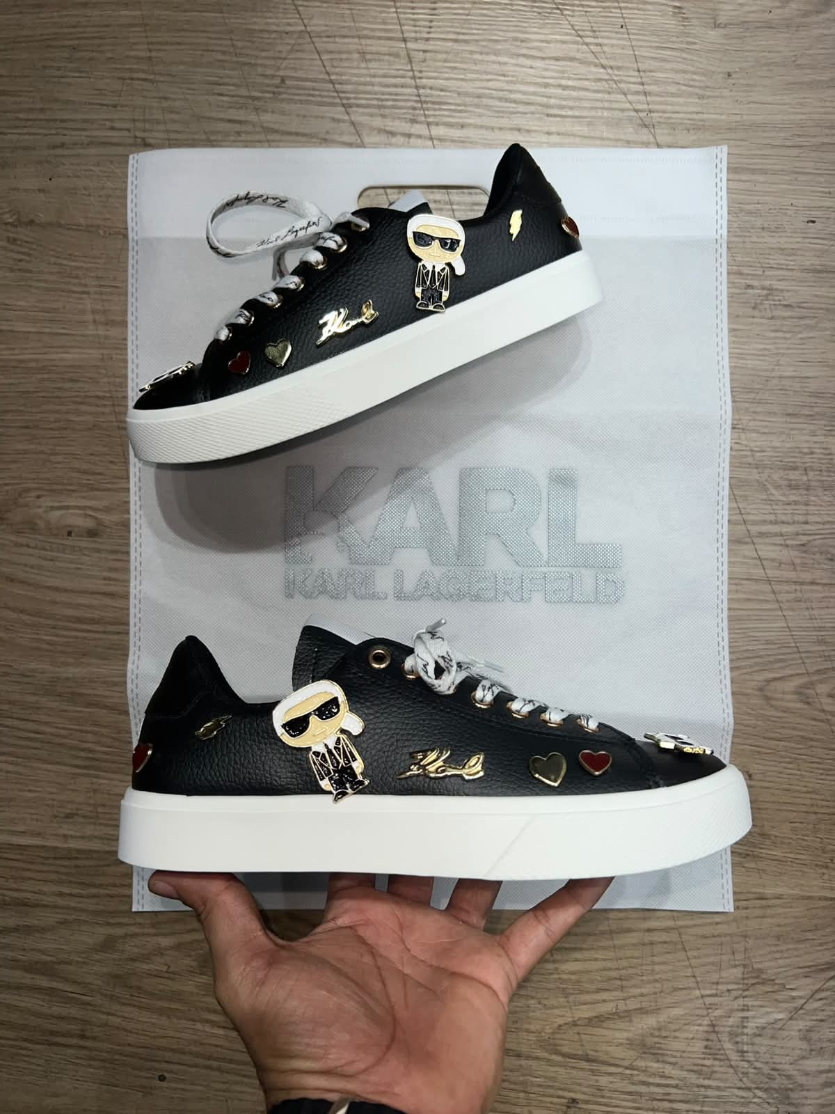KARL  LAGERFELD NEGRO DAMA